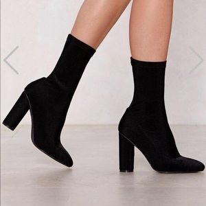 Nasty Gal Sock Booties